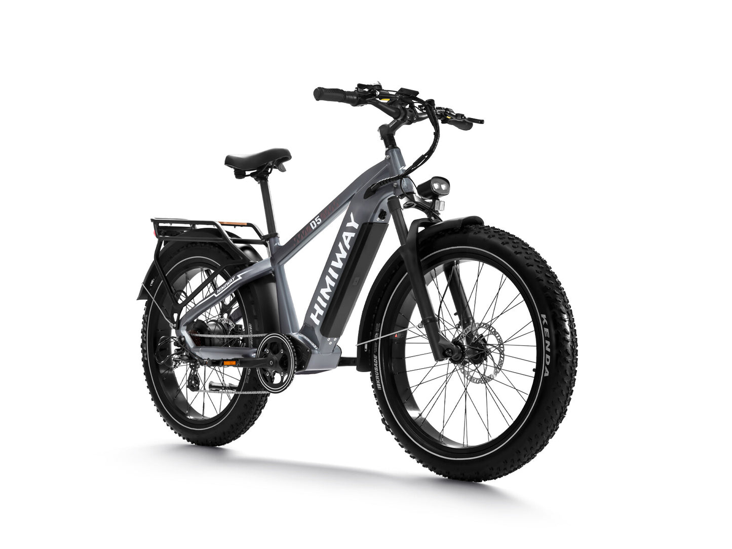 D5 ZEBRA All-terrain Electric Fat Bike-Grey