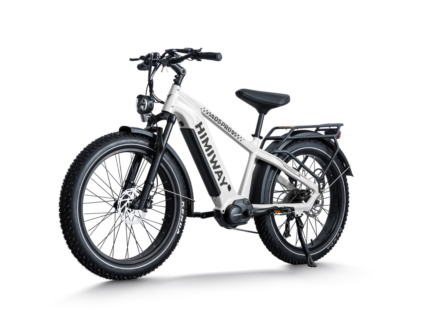All- terrain Electric Fat Bike D5 PRO-White