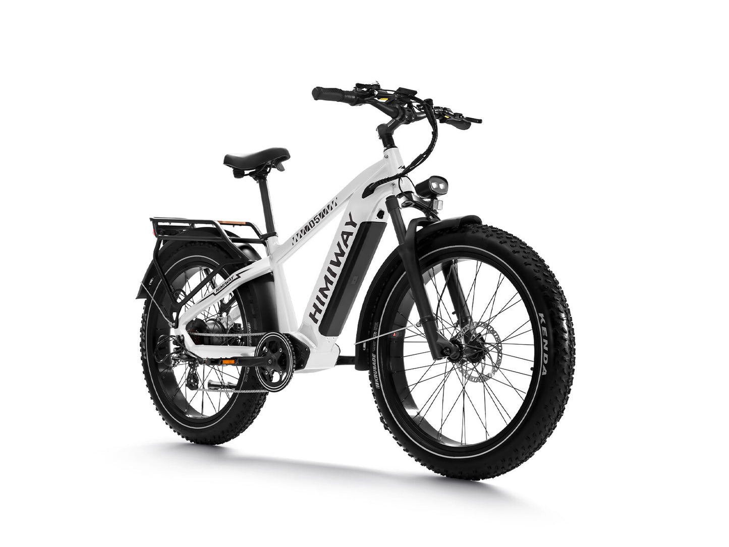 D5 ZEBRA All-terrain Electric Fat Bike-White