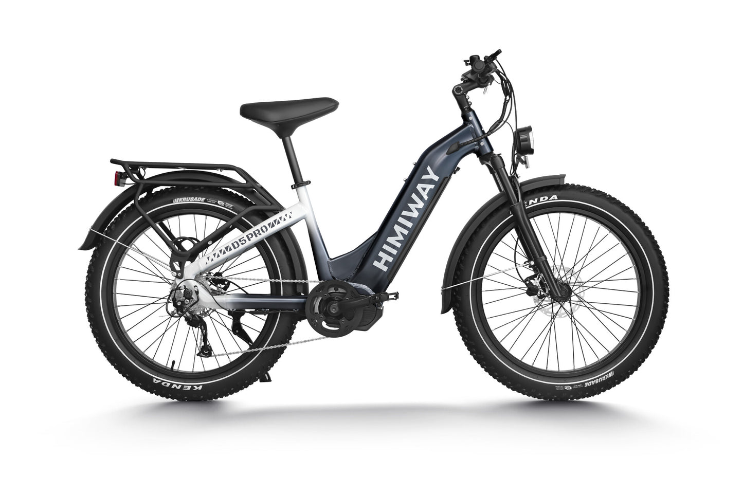 D5 ST Premium All-terrain Electric Fat Bike-Grey