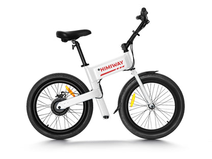 Pony Mini Electric Bike- White