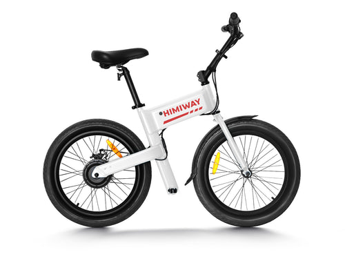 Pony Mini Electric Bike- White
