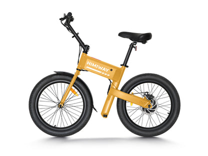 Pony Mini Electric Bike-Yellow