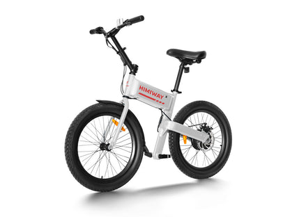 Pony Mini Electric Bike- White