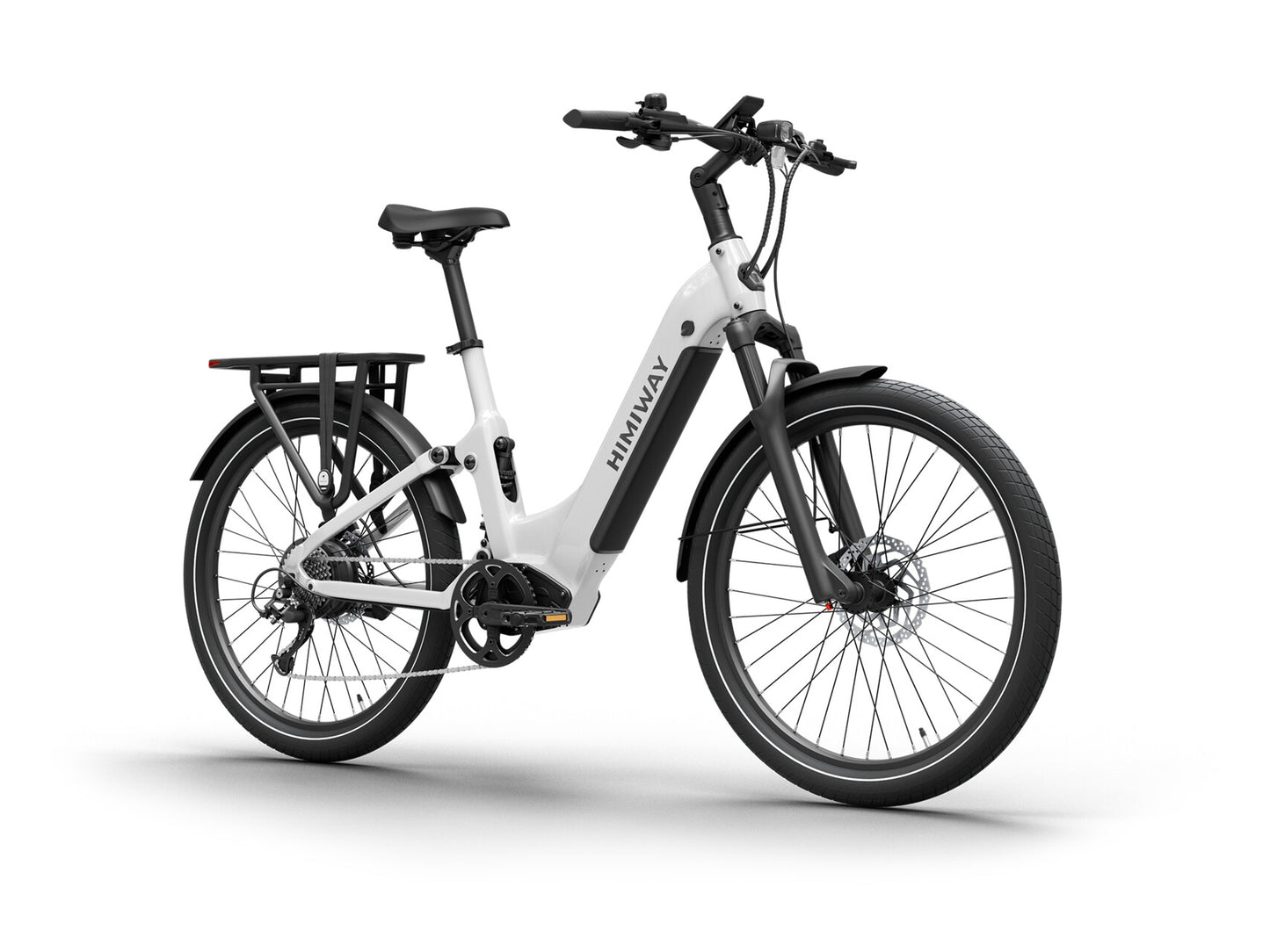 A7  Commuter eBike ST White