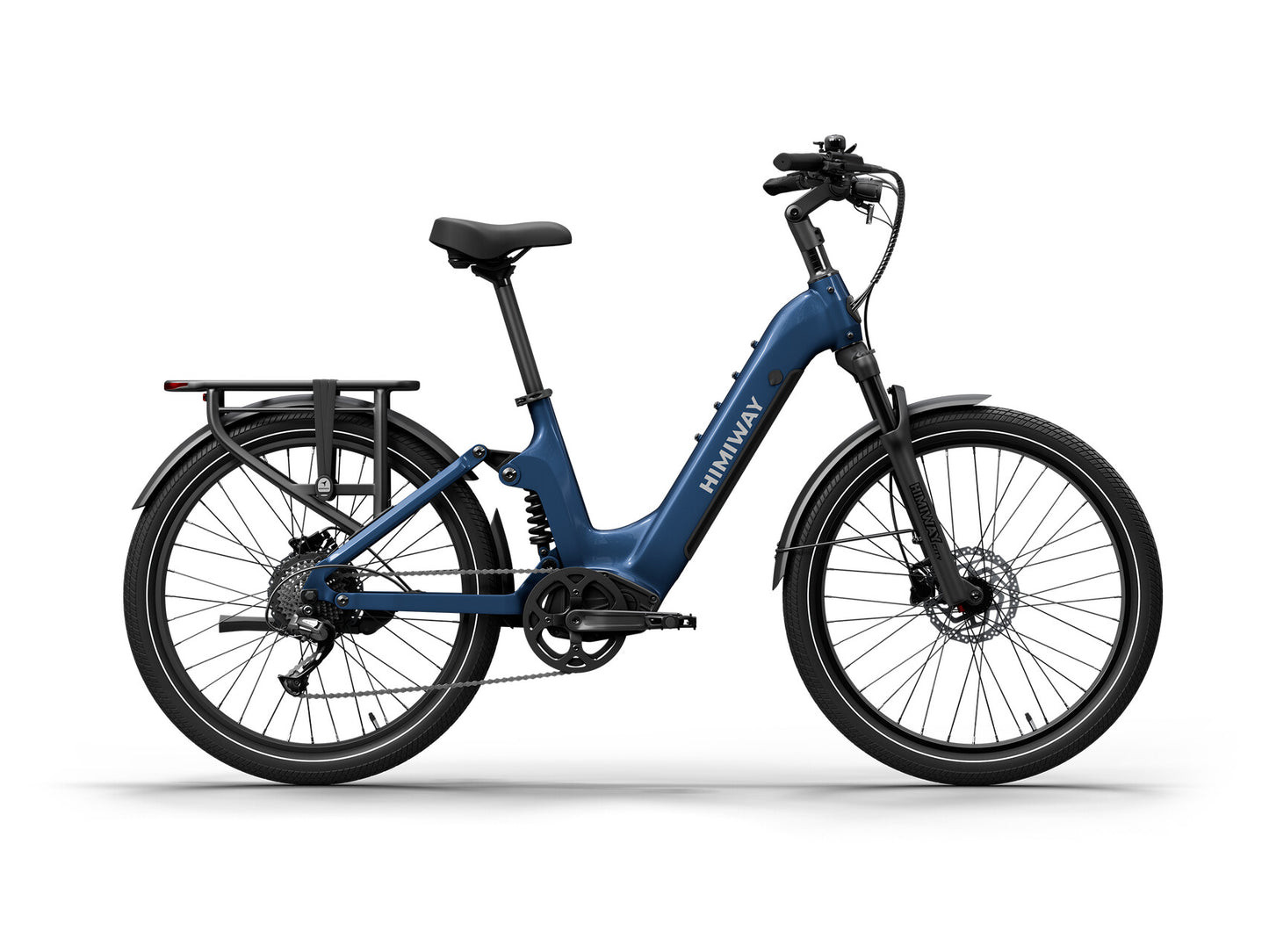 A7 2.0 - Full Suspension Commuter eBike ST Blue