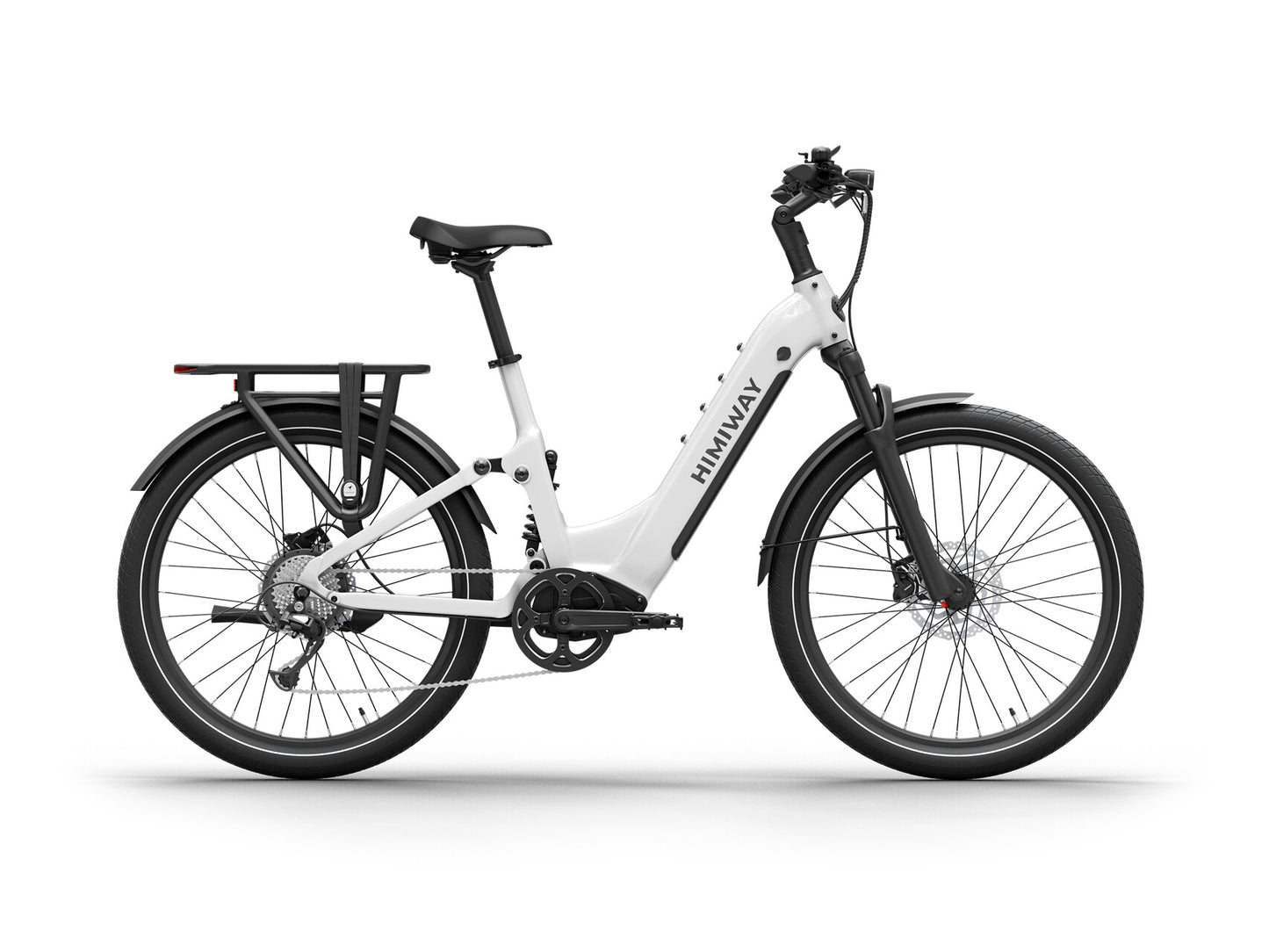 A7  Commuter eBike ST White