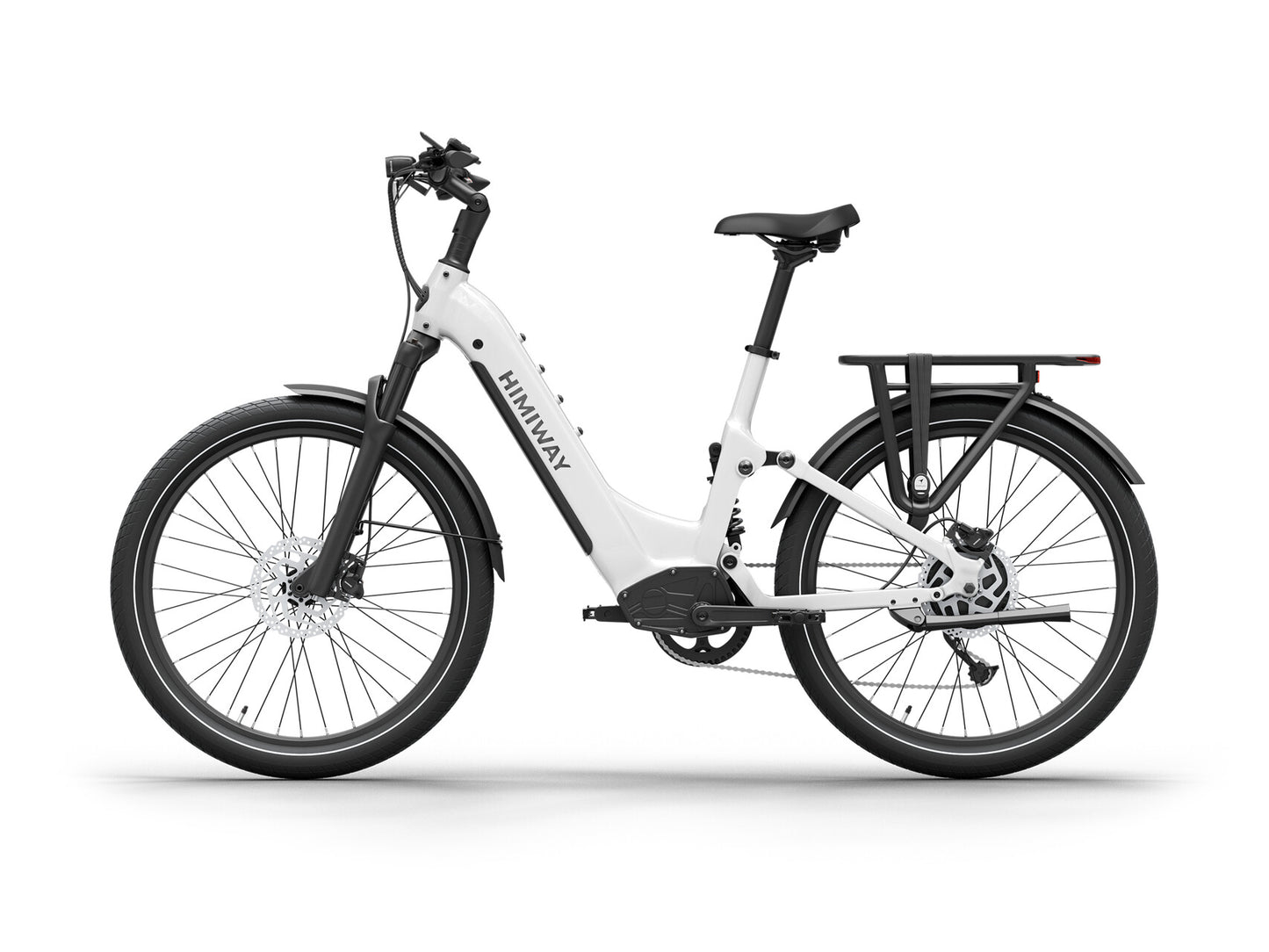 A7  Commuter eBike ST White