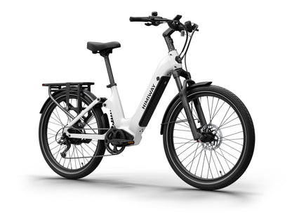 A7 2.0 - Full Suspension Commuter eBike ST White