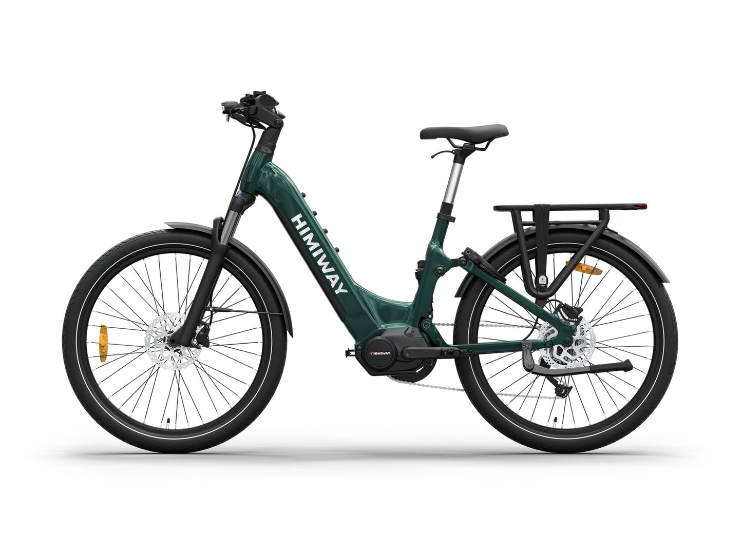 Urban Commuter eBike A7 PRO-Drakgreen