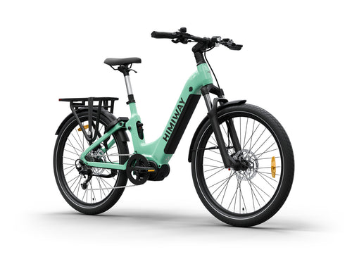 Urban Commuter eBike A7 PRO-Green