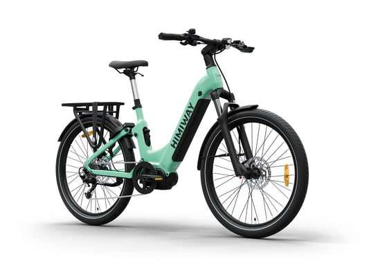 Urban Commuter eBike A7 PRO-Green