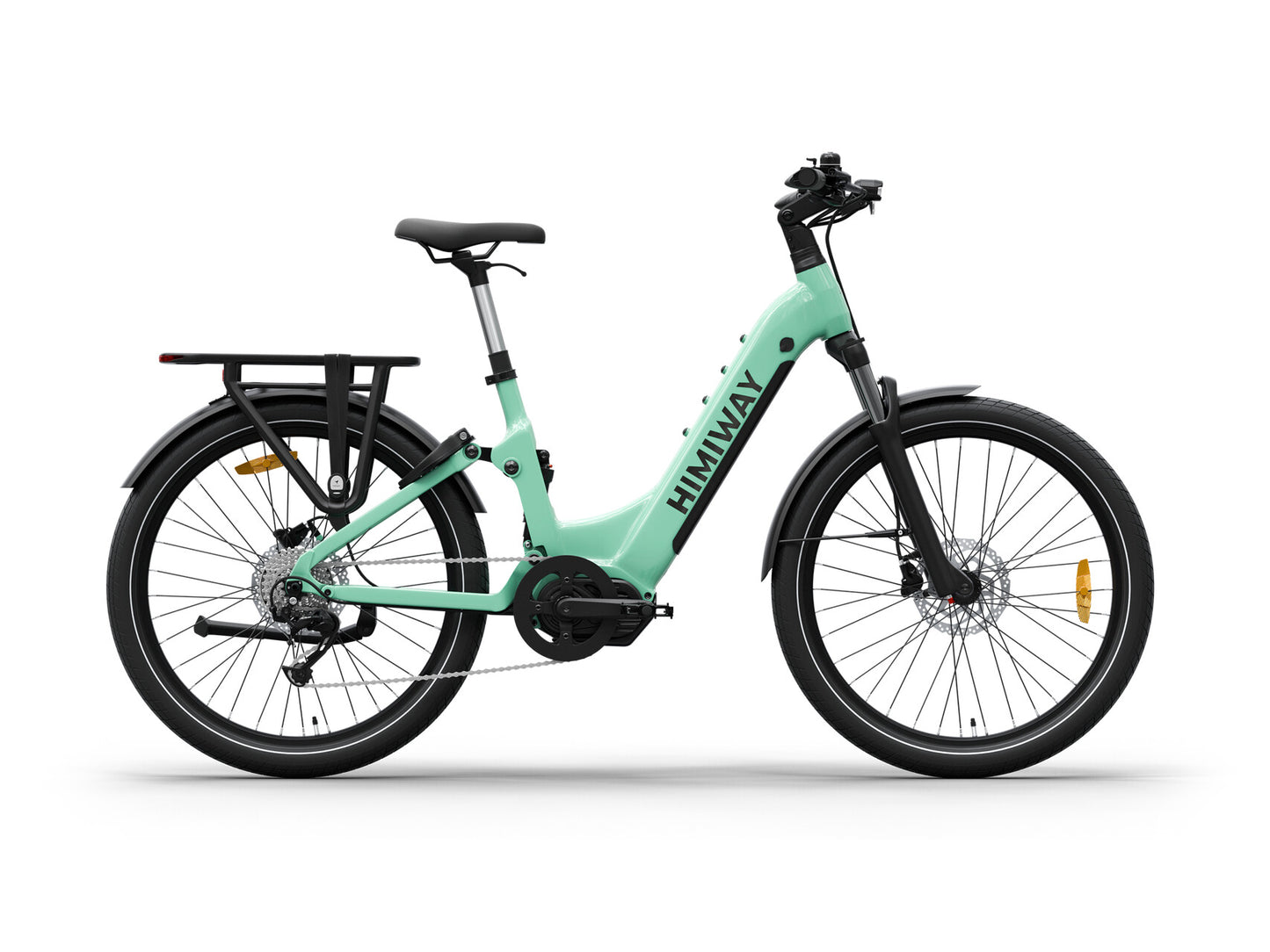 Urban Commuter eBike A7 PRO-Green