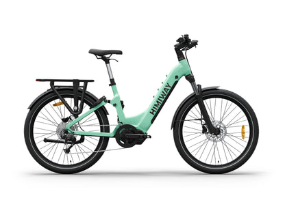 Urban Commuter eBike A7 PRO-Green