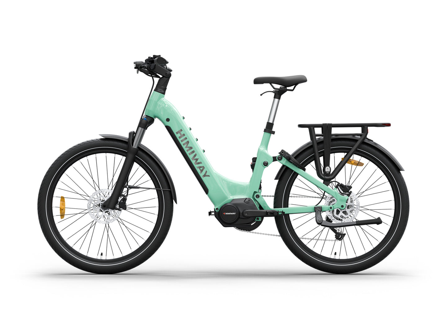 Urban Commuter eBike A7 PRO-Green