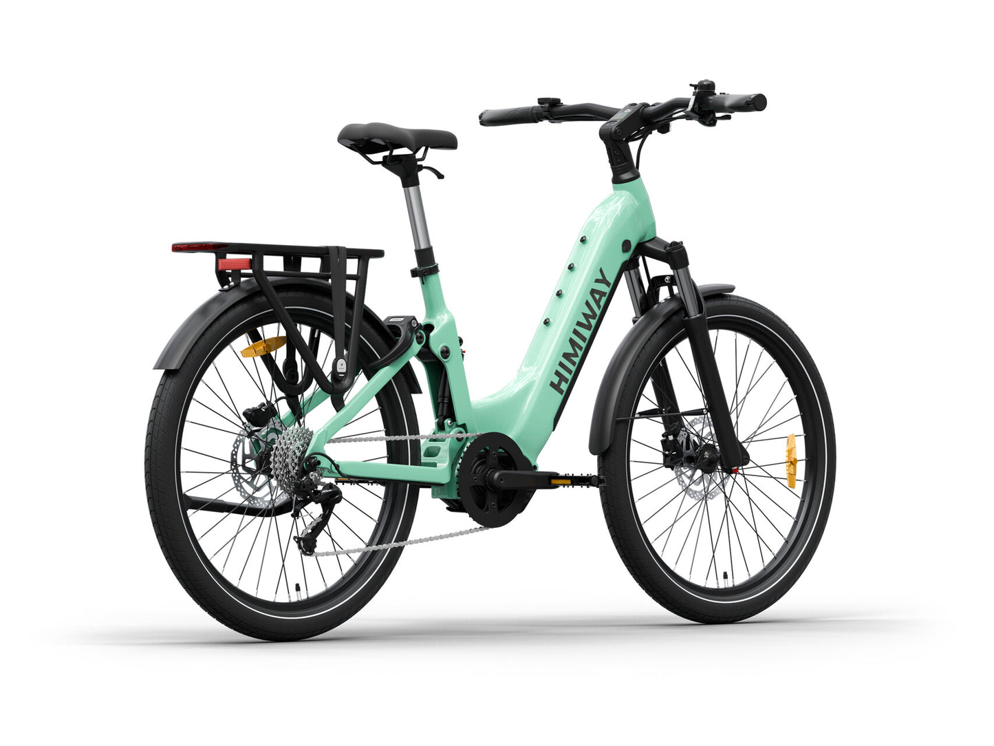Urban Commuter eBike A7 PRO-Green