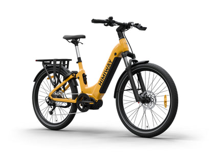 Urban Commuter eBike A7 PRO-Yellow