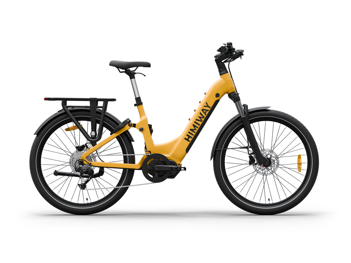Urban Commuter eBike A7 PRO-Yellow