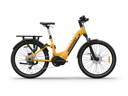Urban Commuter eBike A7 PRO-Yellow