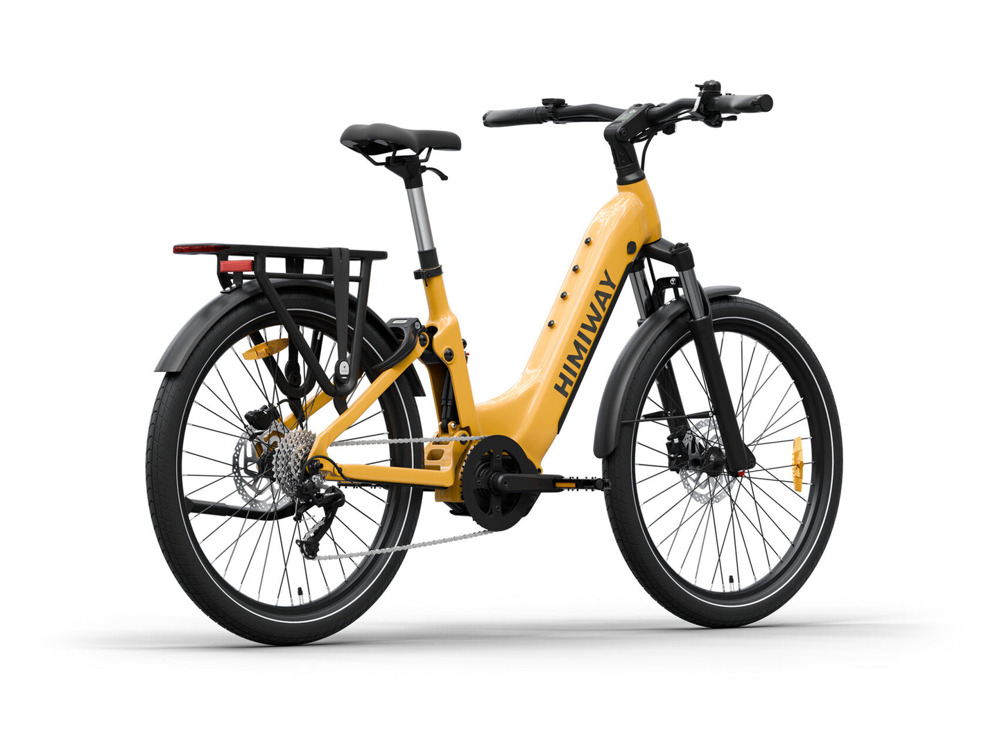 Urban Commuter eBike A7 PRO-Yellow