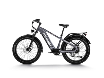 D5 ZEBRA All-terrain Electric Fat Bike-Grey