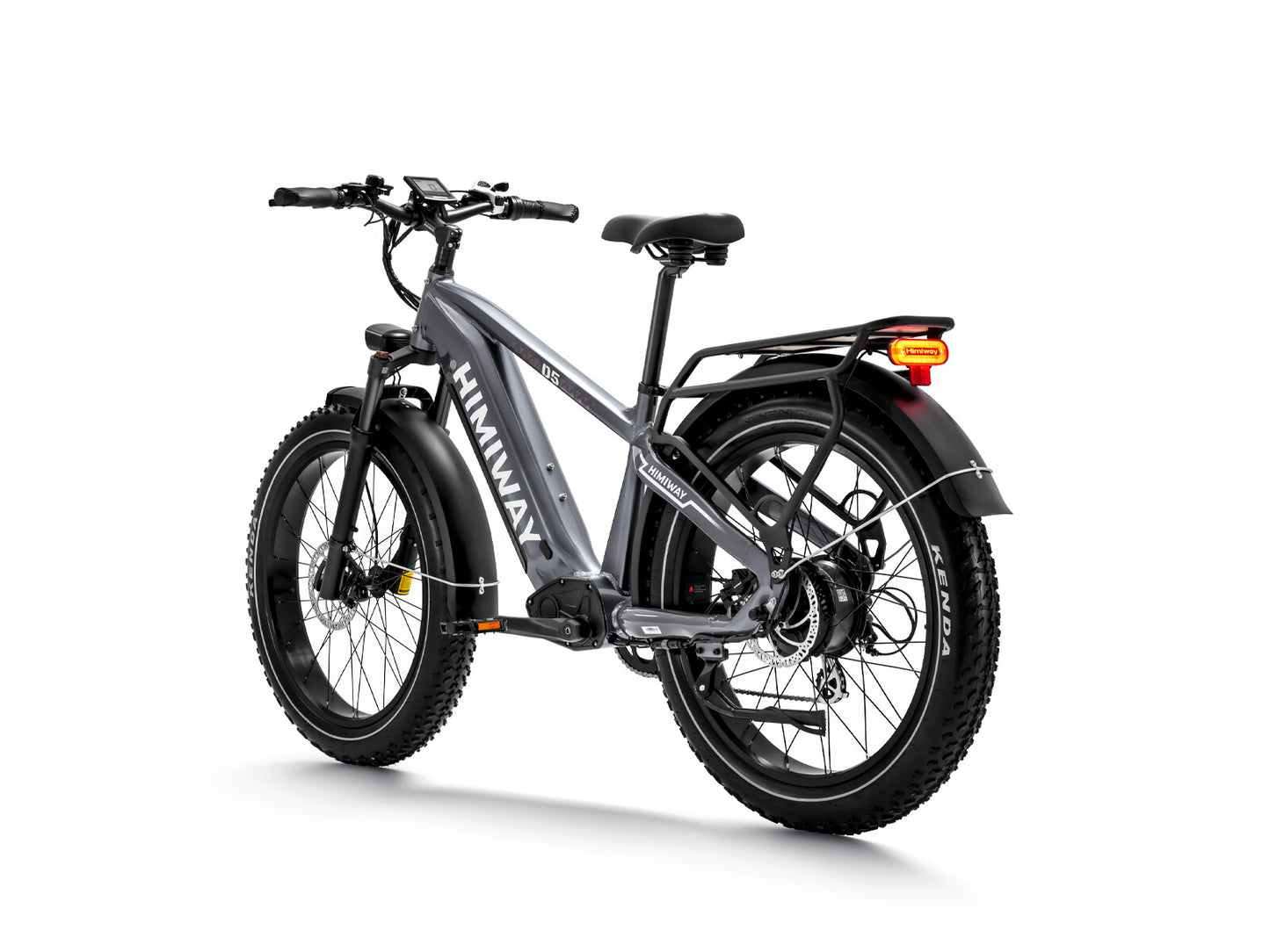 D5 ZEBRA All-terrain Electric Fat Bike-Grey