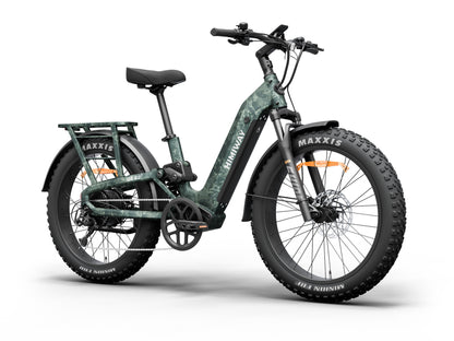 D52.0-Ful Suspension All- terrain Electric Fat Bike-Camo