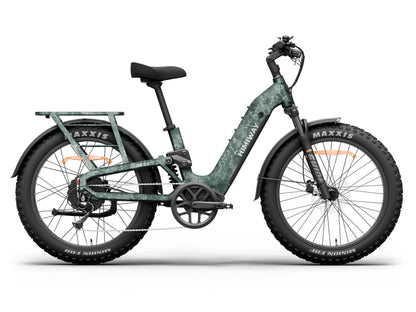 D52.0-Ful Suspension All- terrain Electric Fat Bike-Camo