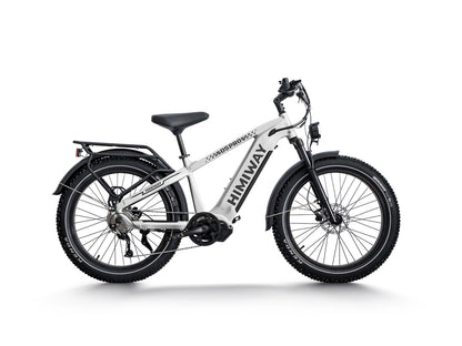 All- terrain Electric Fat Bike D5 PRO-White