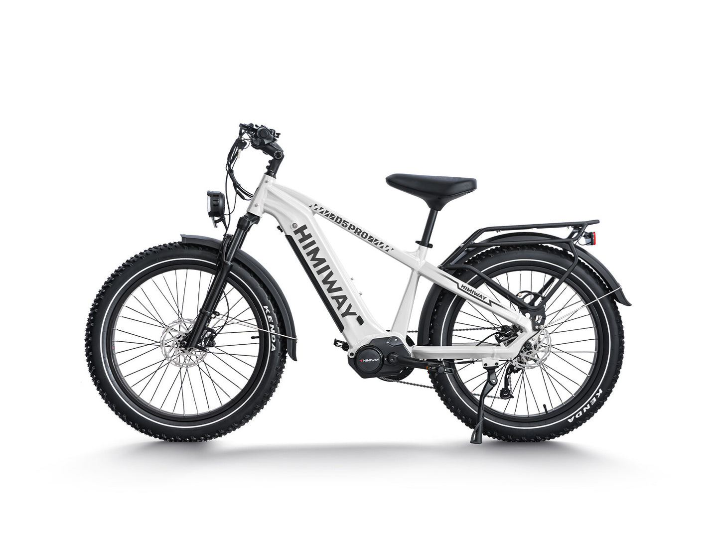 All- terrain Electric Fat Bike D5 PRO-White
