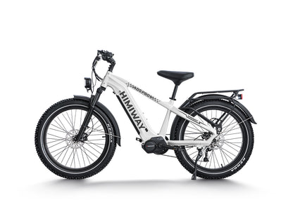 All- terrain Electric Fat Bike D5 PRO-White