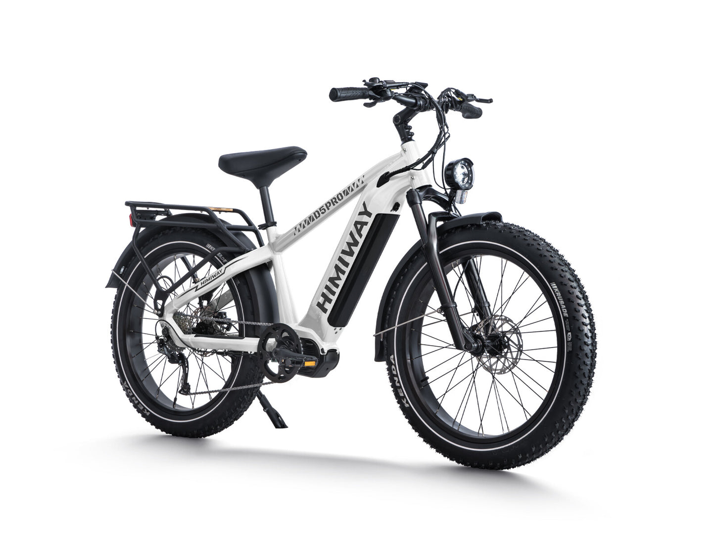 All- terrain Electric Fat Bike D5 PRO-White