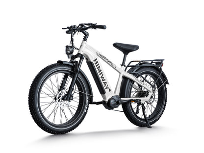 All- terrain Electric Fat Bike D5 PRO-White