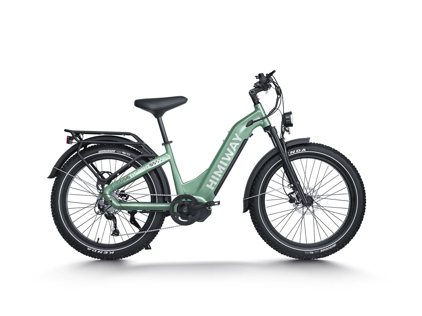 All- terrain Electric Fat Bike D5 PRO ST-Green
