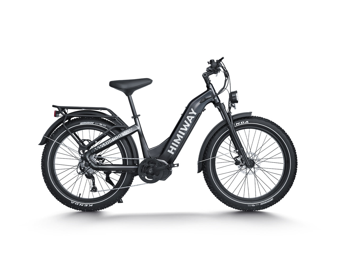 All- terrain Electric Fat Bike D5 PRO ST-Grey