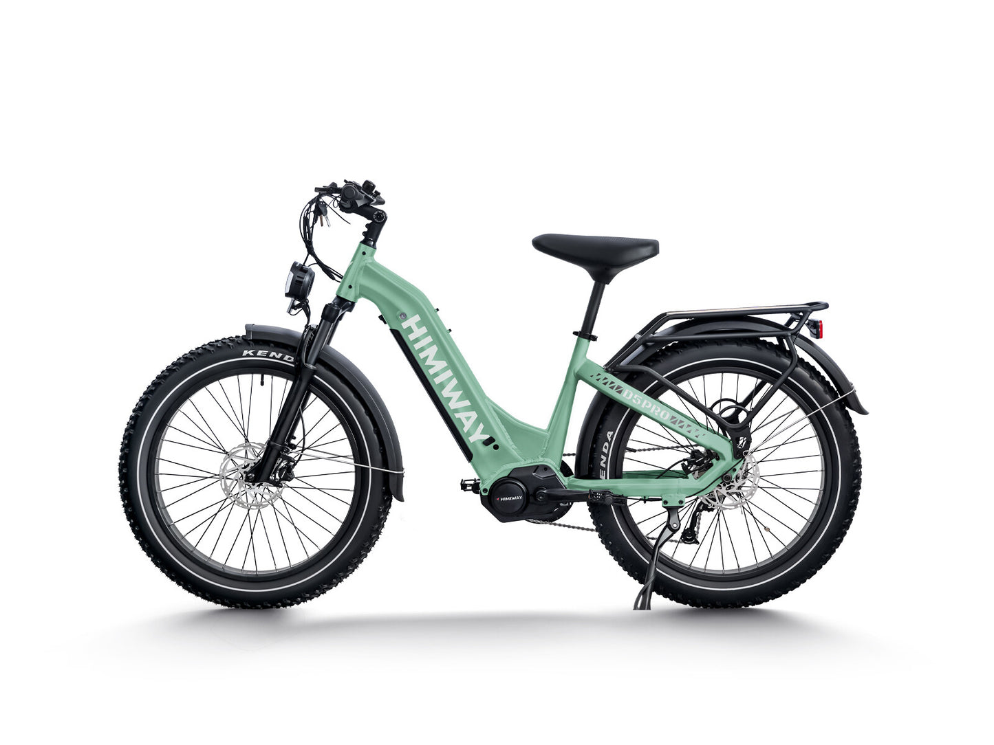 All- terrain Electric Fat Bike D5 PRO ST-Green