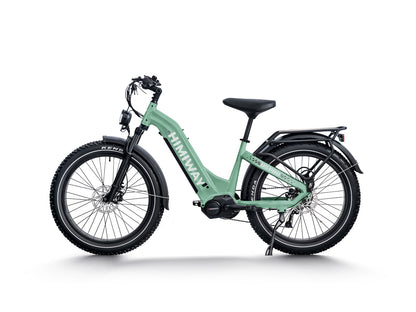 All- terrain Electric Fat Bike D5 PRO ST-Green