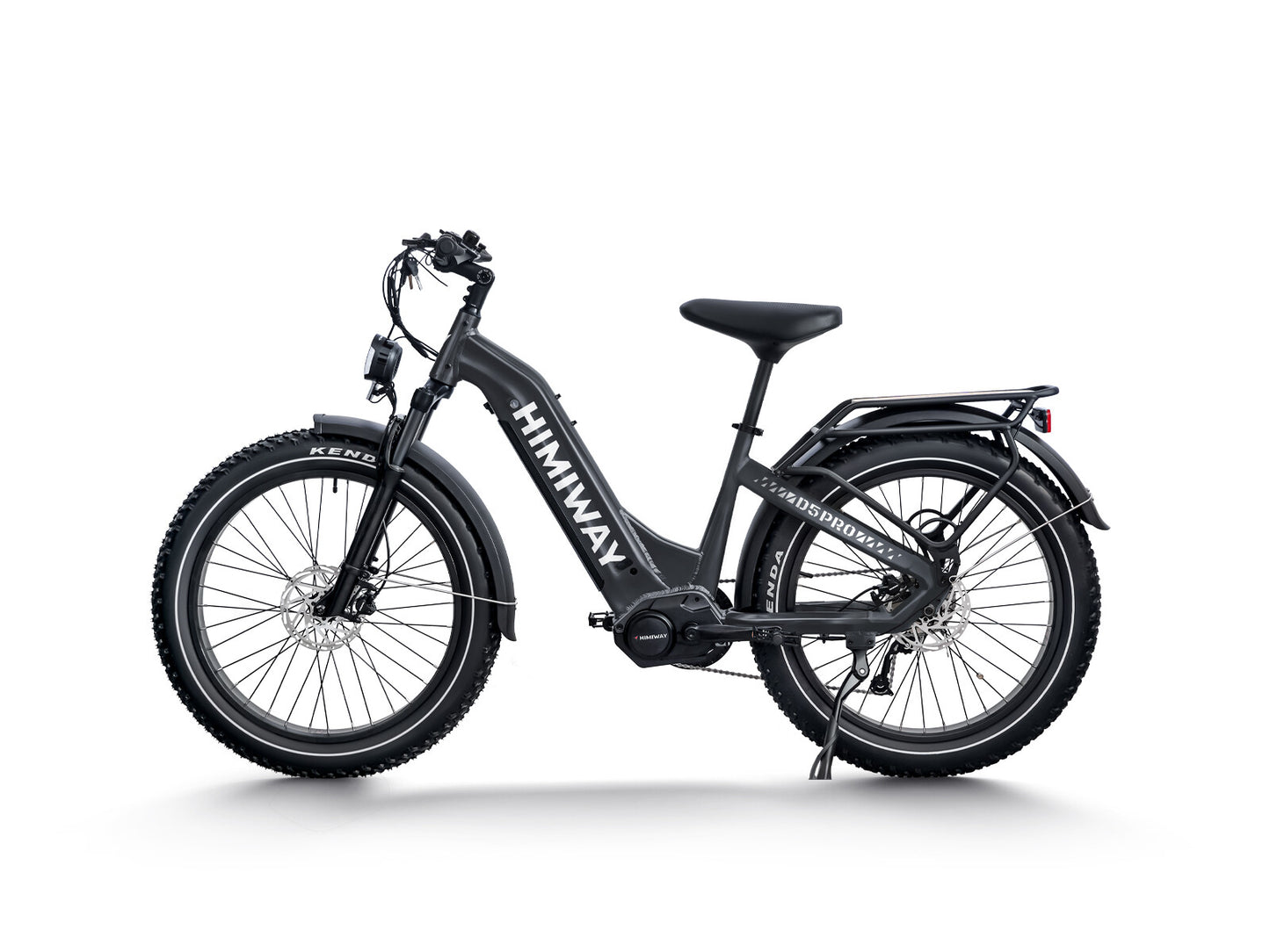 All- terrain Electric Fat Bike D5 PRO ST-Grey