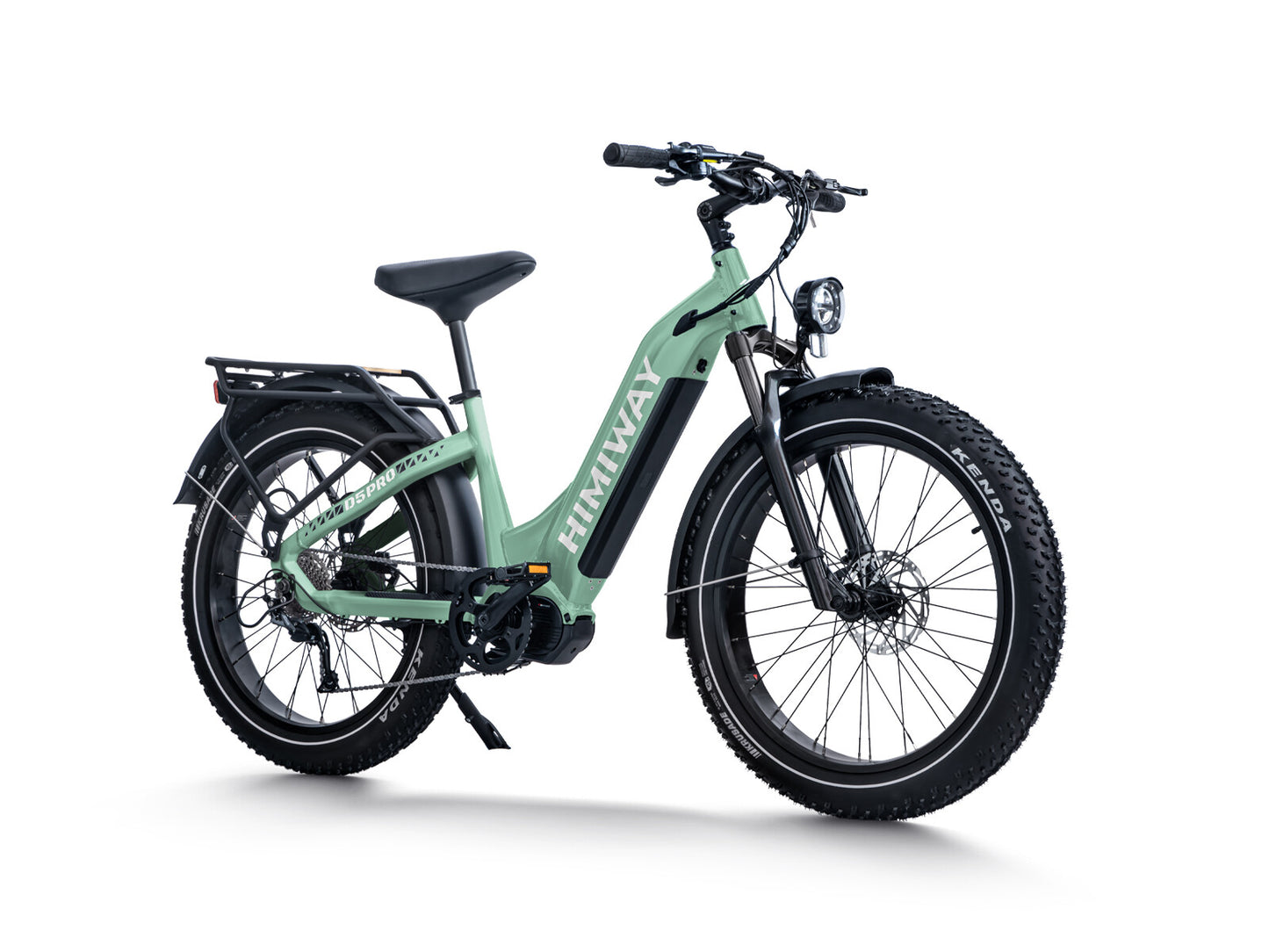 All- terrain Electric Fat Bike D5 PRO ST-Green