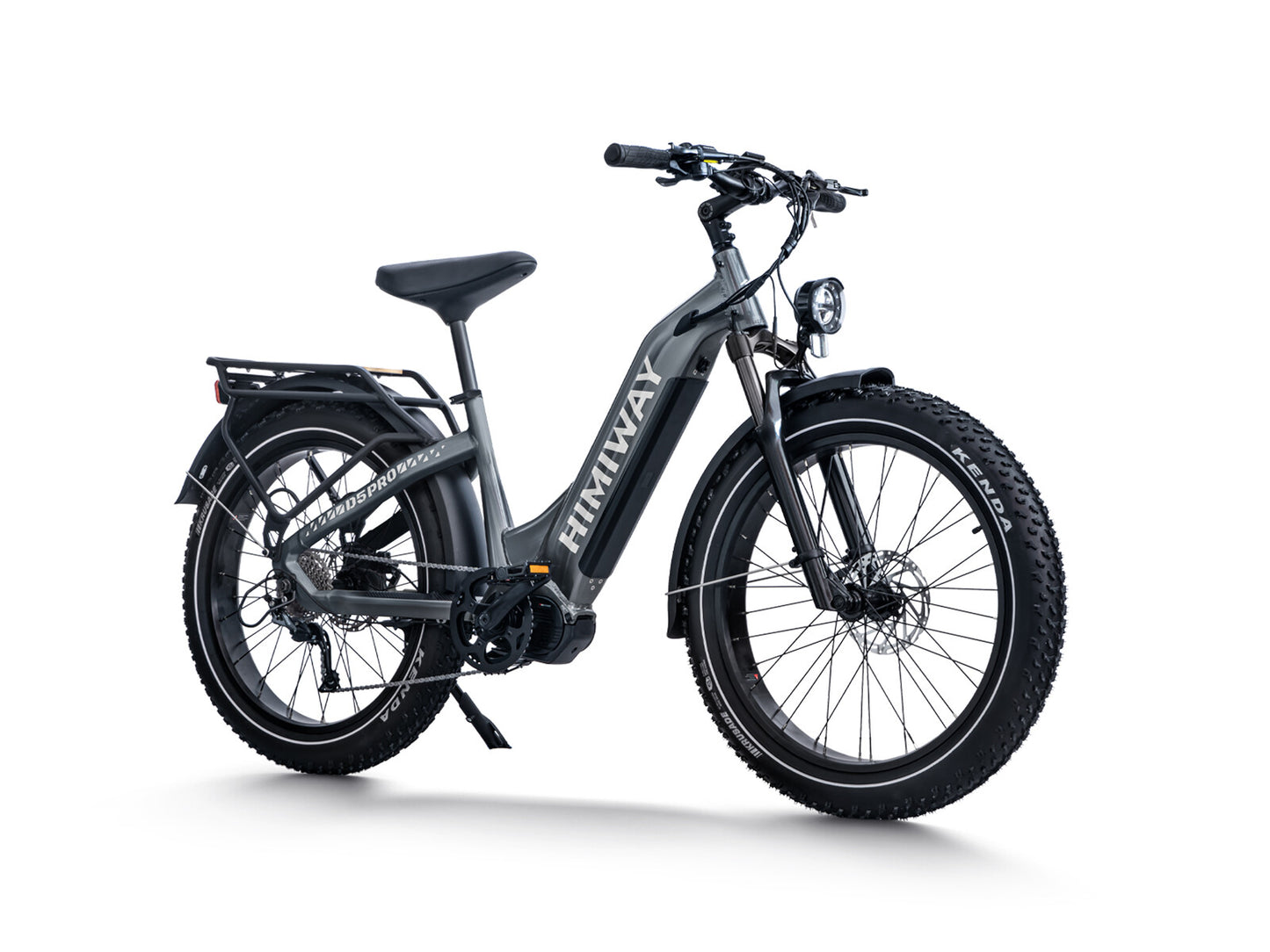 All- terrain Electric Fat Bike D5 PRO ST-Grey