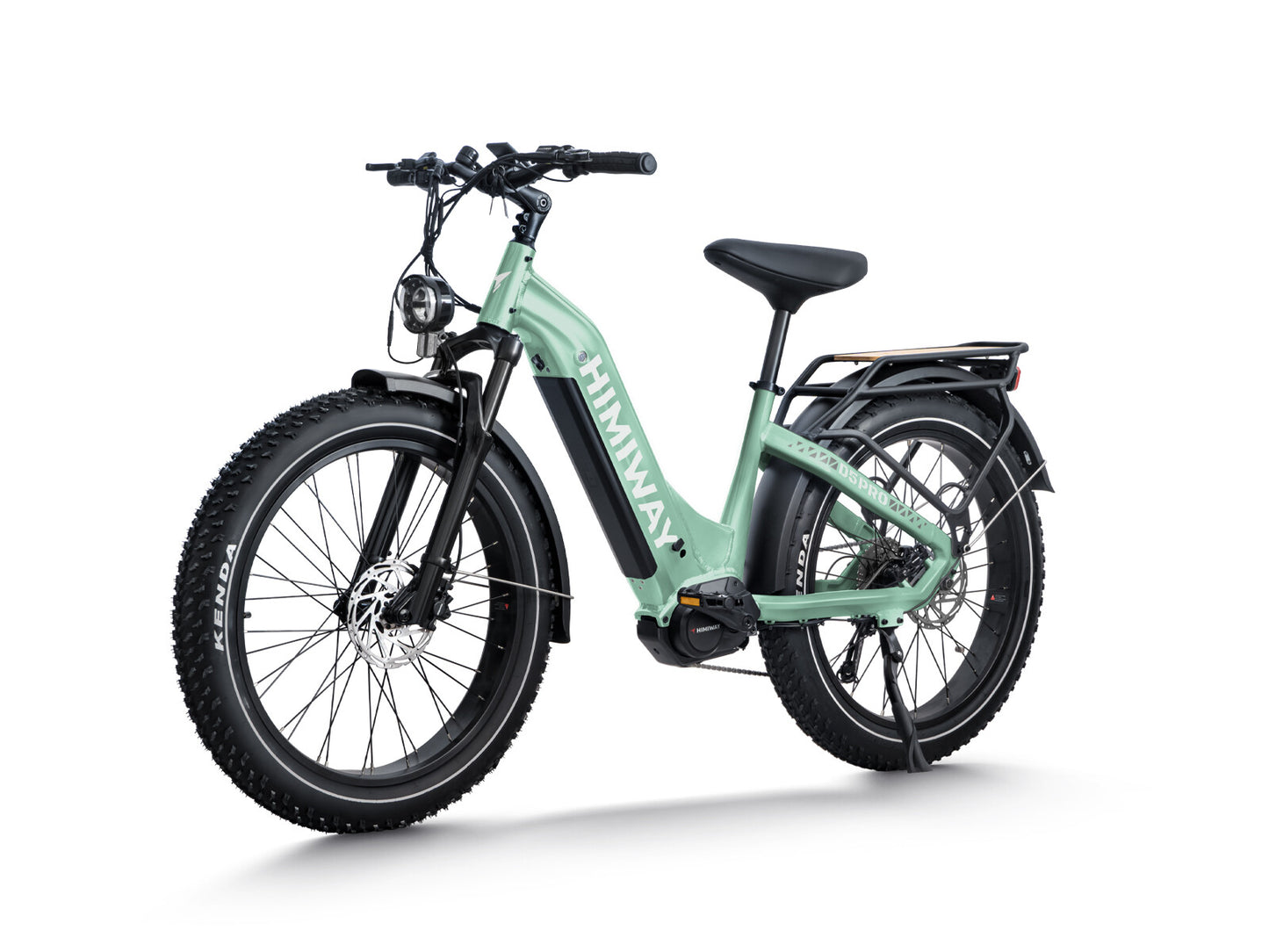 All- terrain Electric Fat Bike D5 PRO ST-Green