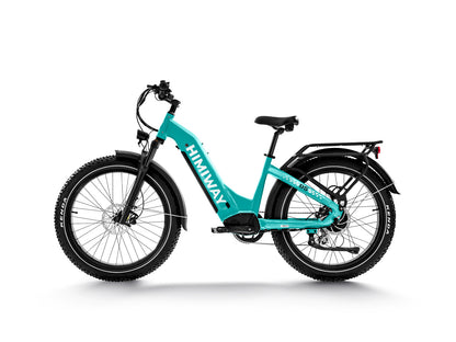 D5 ST Premium All-terrain Electric Fat Bike-Blue