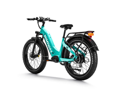 D5 ST Premium All-terrain Electric Fat Bike-Blue