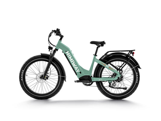 D5 ST Premium All-terrain Electric Fat Bike-Green