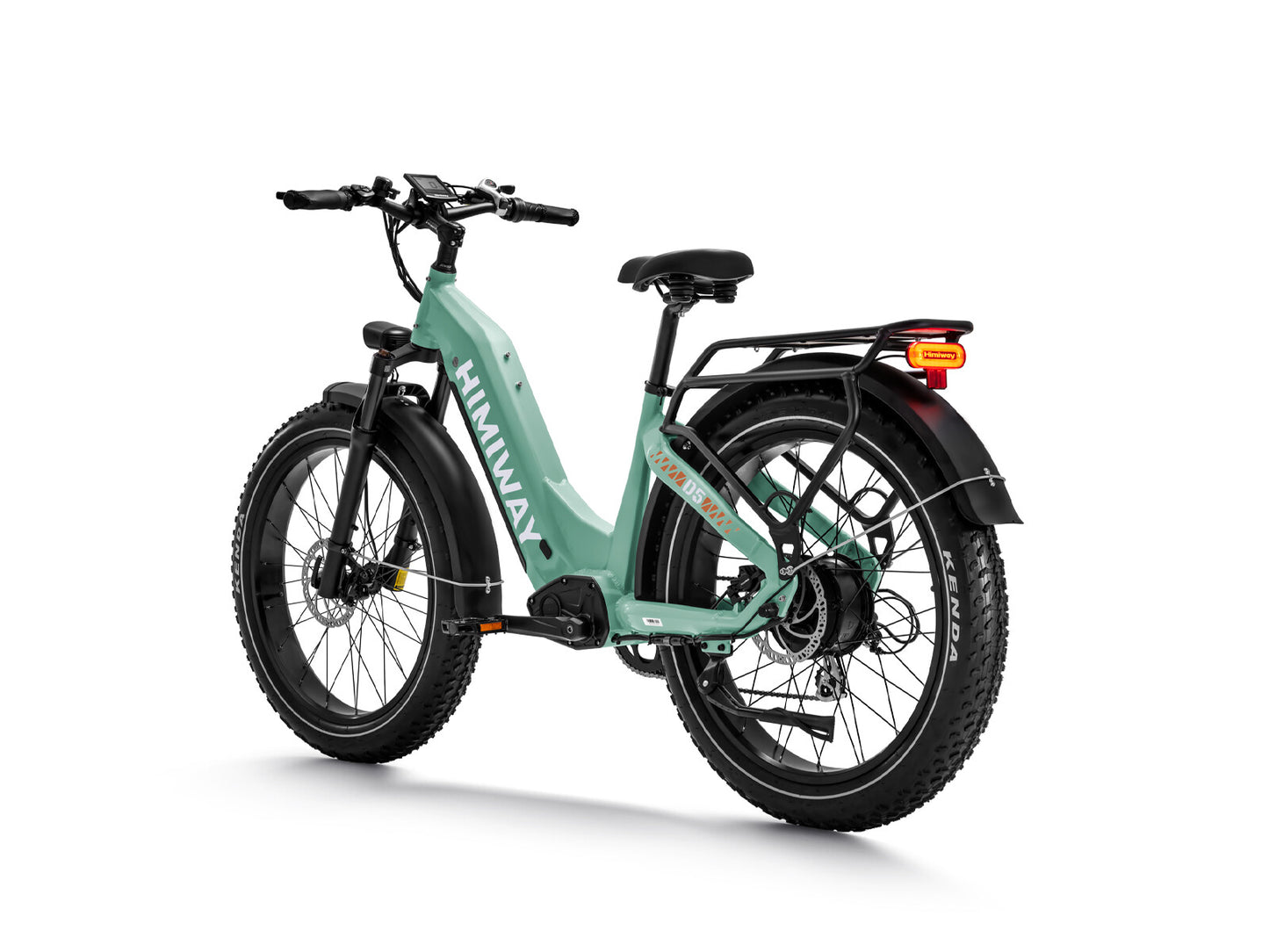 D5 ST Premium All-terrain Electric Fat Bike-Green