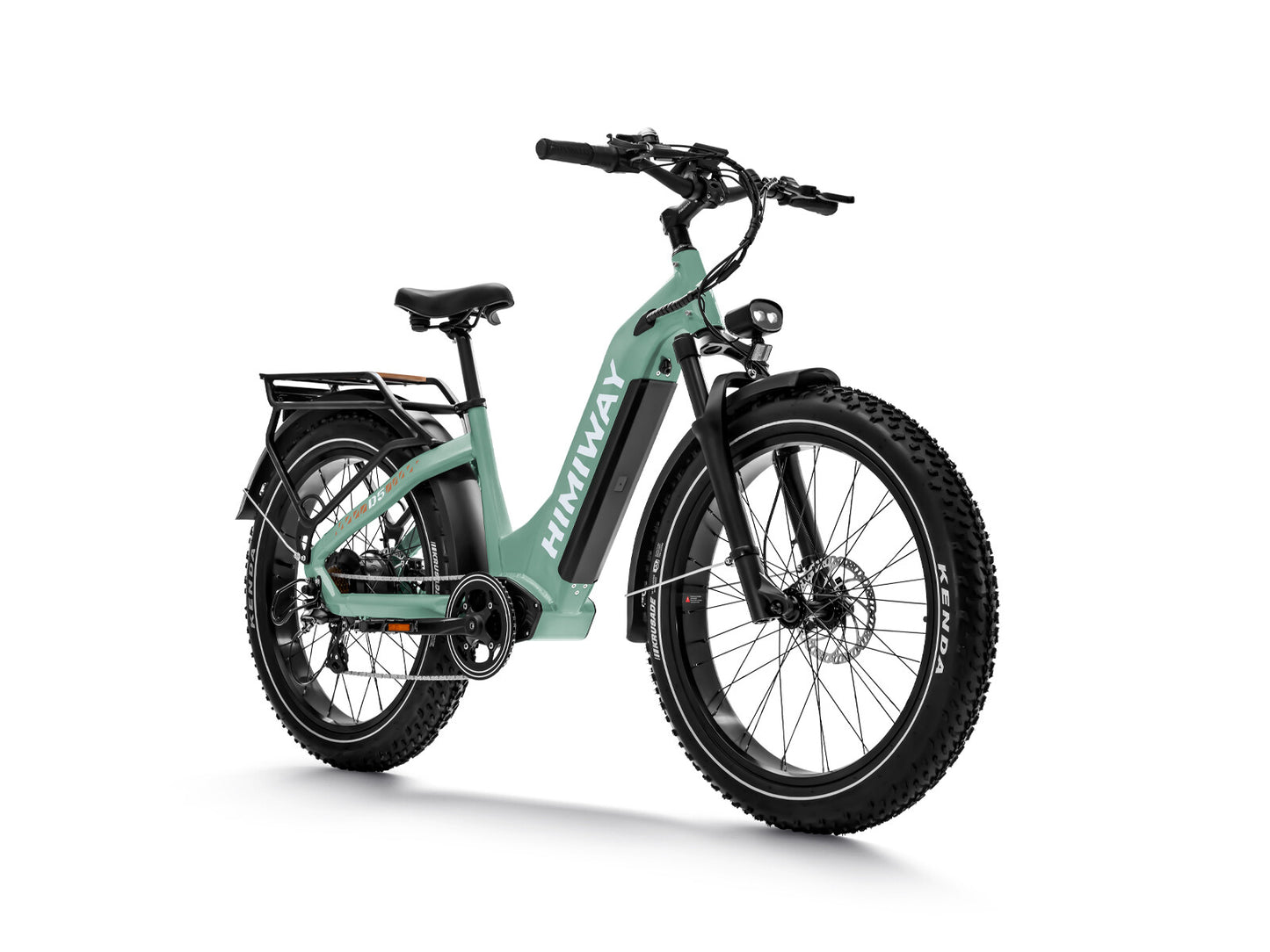 D5 ST Premium All-terrain Electric Fat Bike-Green