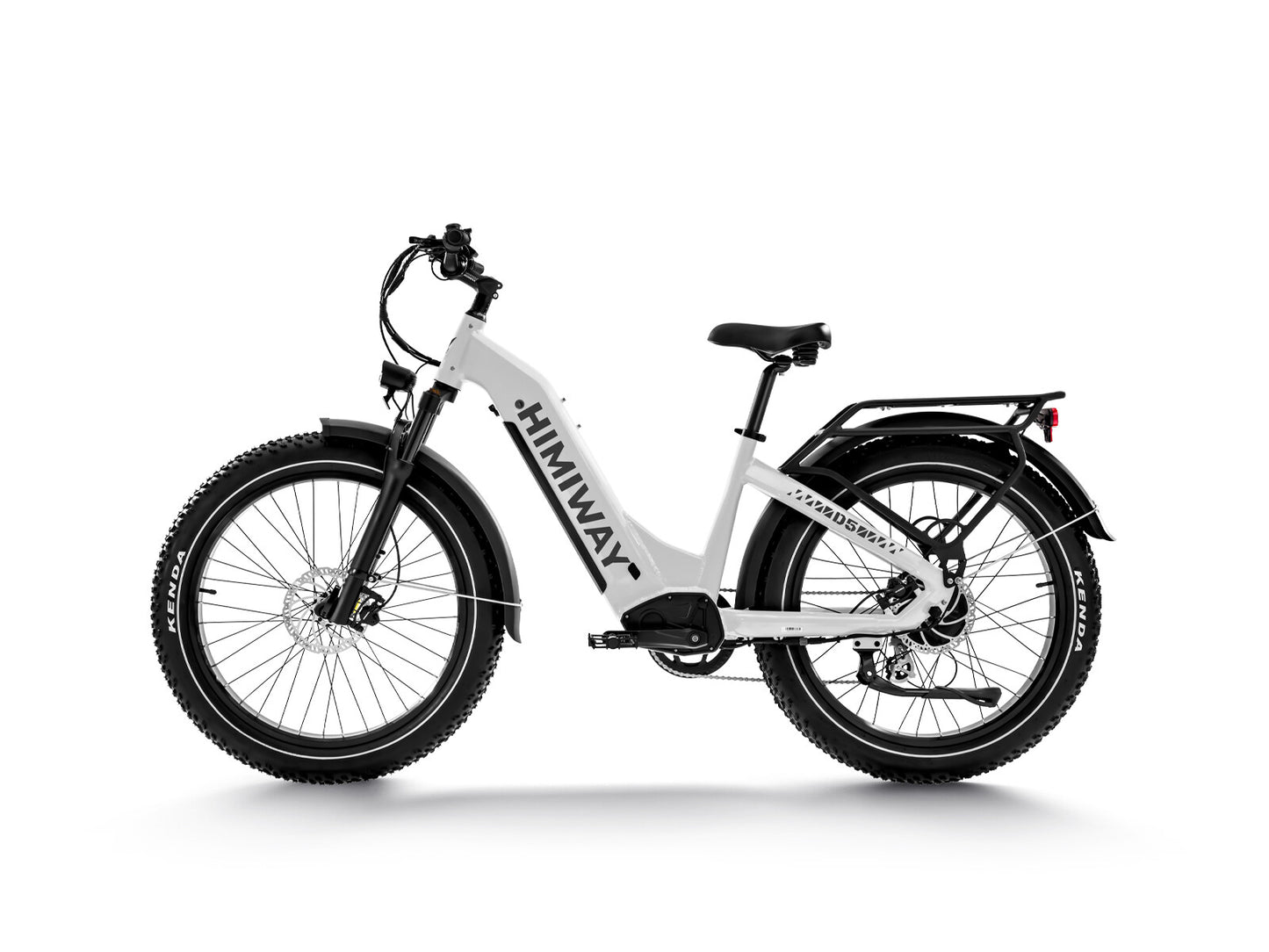 D5 ST Premium All-terrain Electric Fat Bike-White