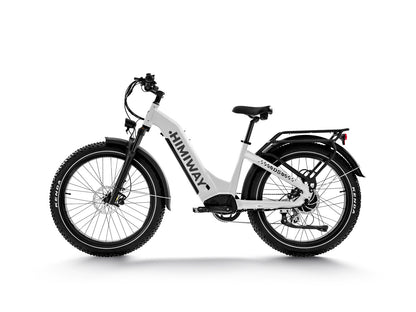 D5 ST Premium All-terrain Electric Fat Bike-White