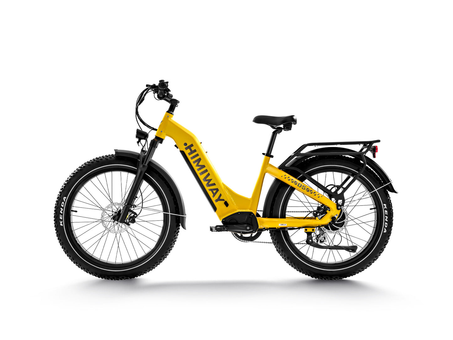 D5 ST Premium All-terrain Electric Fat Bike-Yellow