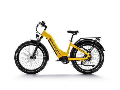 D5 ST Premium All-terrain Electric Fat Bike-Yellow